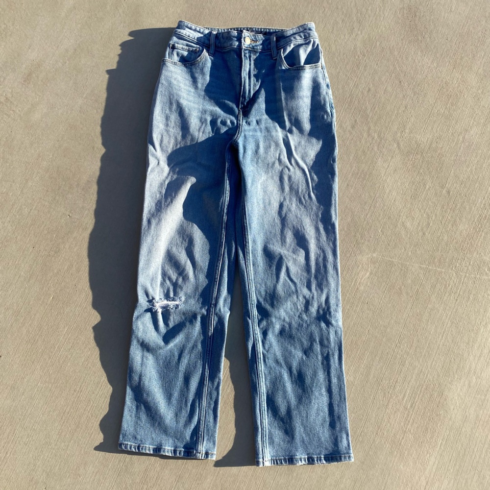 Hollister Light Blue Skinny Jeans for Men